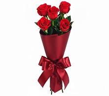 Букет 5 Красных роз Эдлесс Лав в Тосно