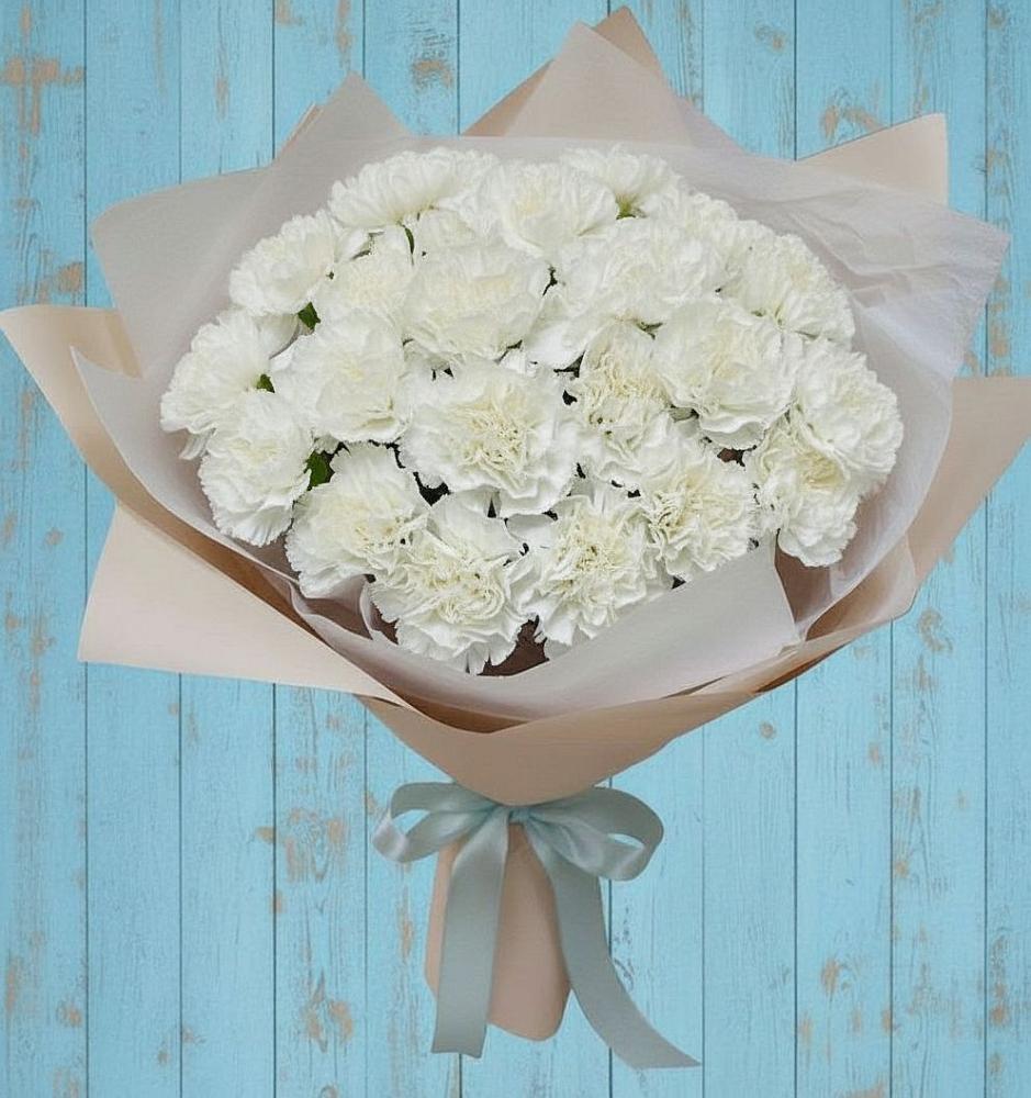 Букет цветов из: Гвоздики в Тосно