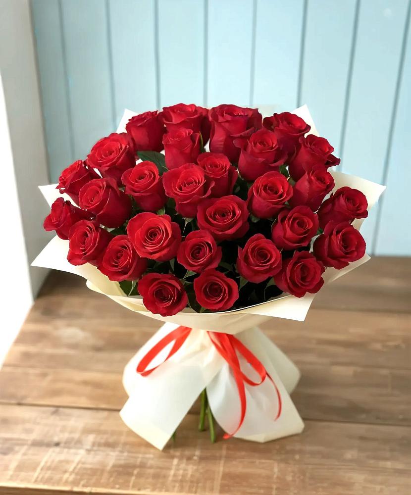 Букет 29 Красных роз в Тосно