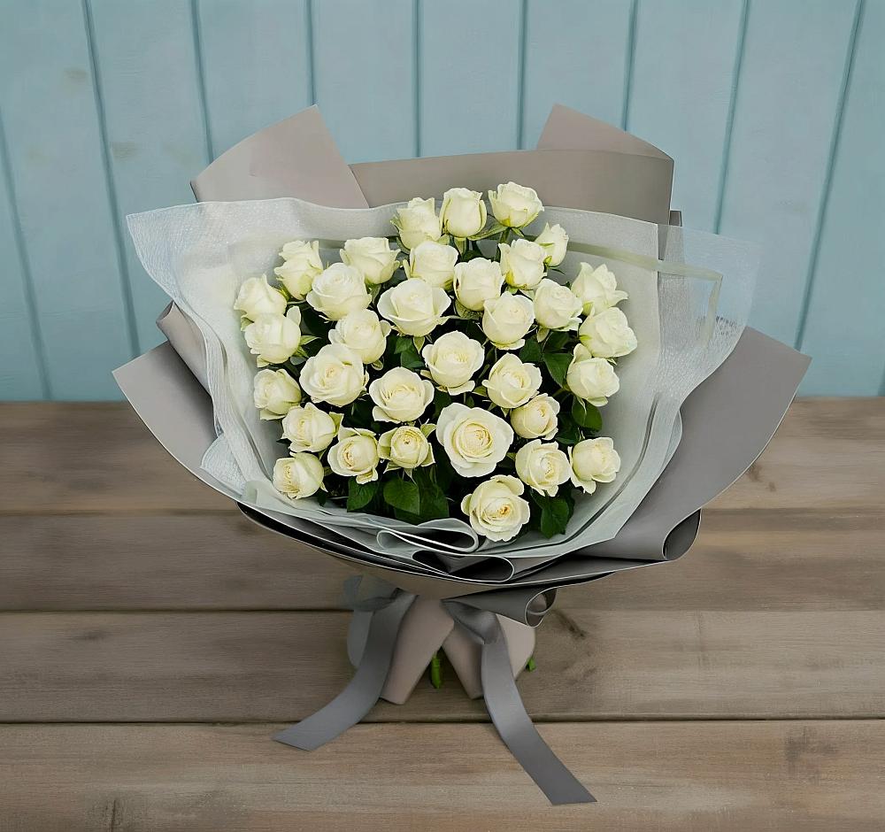 Букет Белоснежная нежность в Тосно