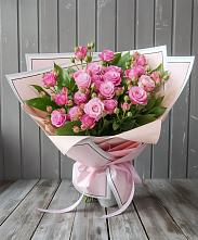 Букет Розовый кустик #REPLACE_PRED# Тосно