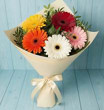 Букет цветов из:  Герберы в Тосно