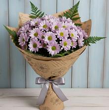 Букет цветов из:  Хризантемы #REPLACE_PRED# Тосно