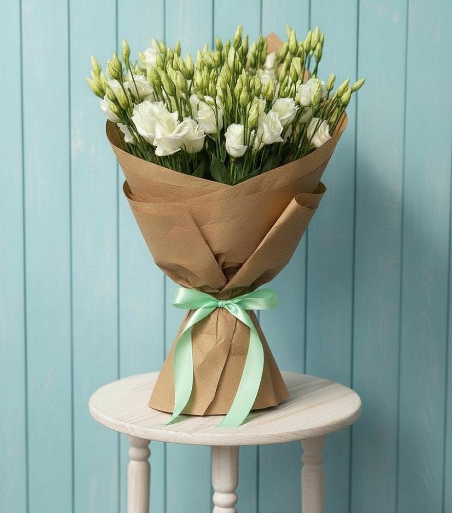 Букет цветов из: Лизиантусы в Тосно