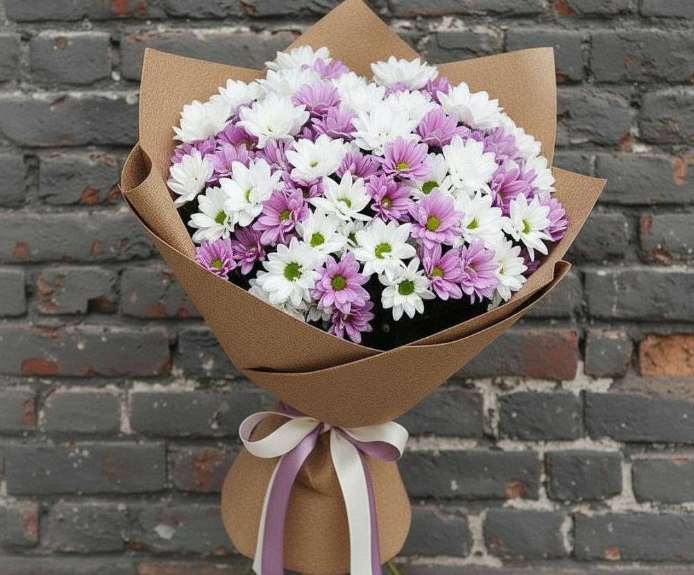 Букет цветов из: Хризантемы в Тосно