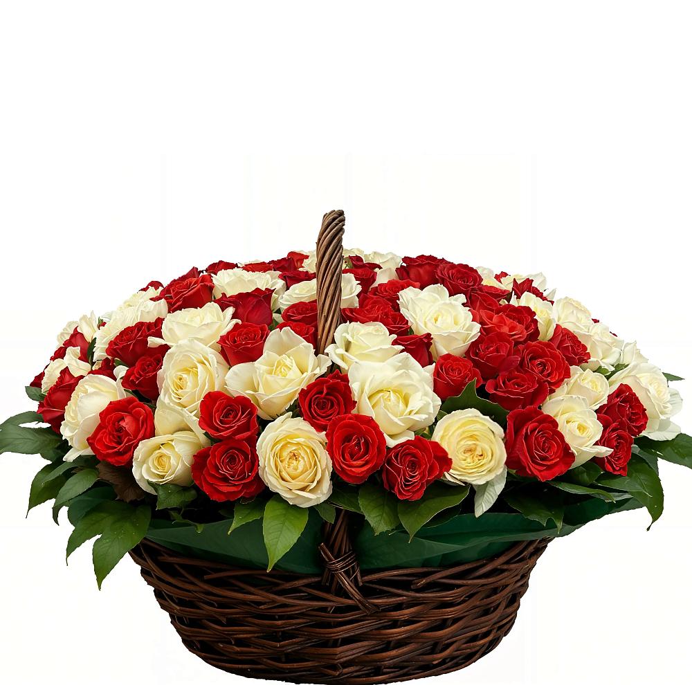 Премиум букет из: Розы в Тосно